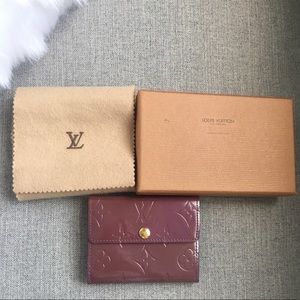 Authentic Louis Vuitton Vernis Elise wallet
